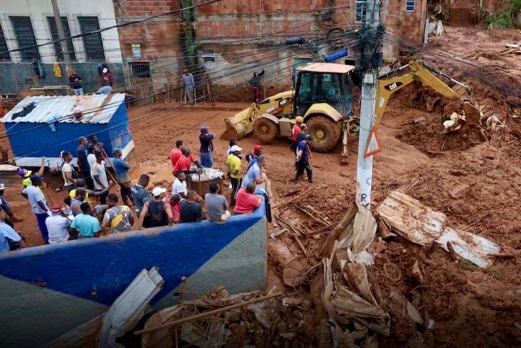 بارندگی&zwnj;های شدید در برزیل، ۶۹ تن را به کام مرگ کشاند