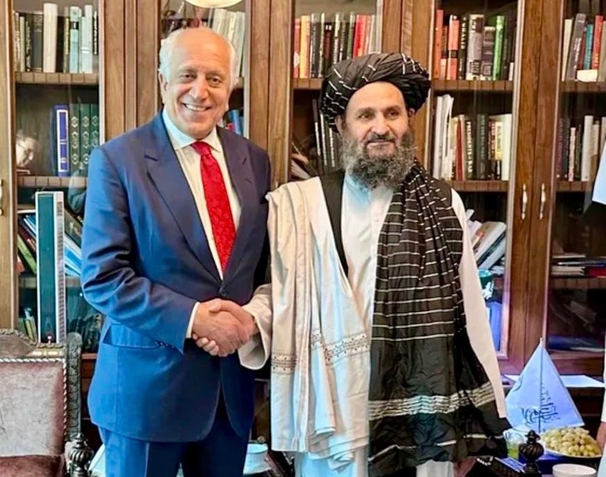 خلیل&zwnj;زاد: امریکا از طالبان خیلی راضی است