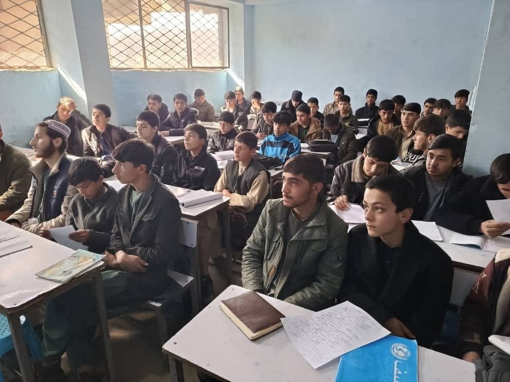 ابتکار جوانان مهاجر؛ صدها دانش&zwnj;آموز در جبل&zwnj;السراج رایگان آموزش می&zwnj;بینند