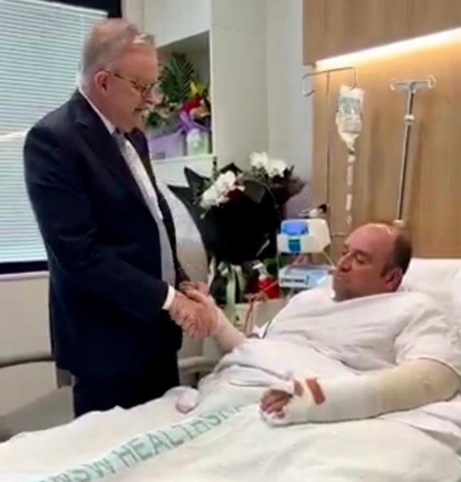 نخست&zwnj;وزیر استرالیا از &laquo;احمد&raquo; به&zwnj;عنوان قهرمان قدردانی کرد