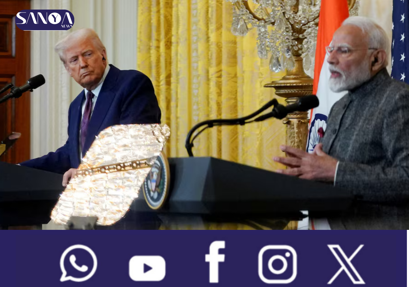 مودی از دیدار با ترامپ خودداری کرد؛ دهلی&zwnj;نو بر منافع ملی خود پافشاری دارد