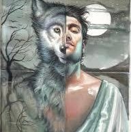 انسان و گرگ