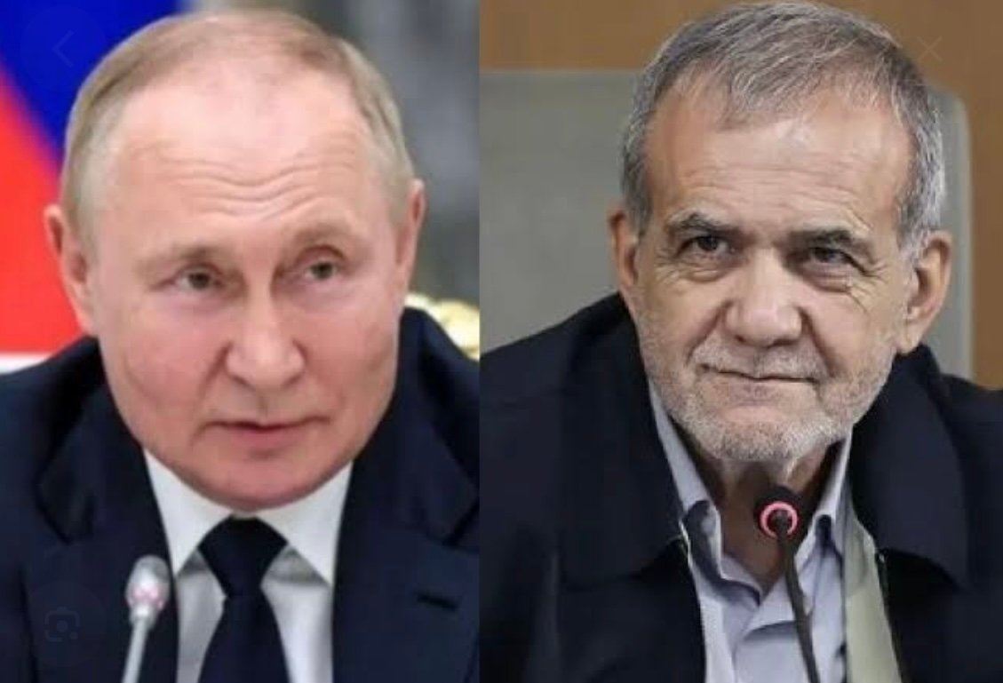 پزشکیان و پوتین تیلفونی صحبت کردند